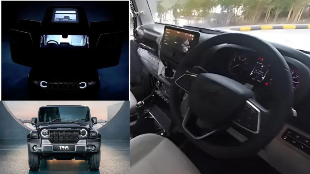 Mahindra Thar Roxx Interior Design and Features