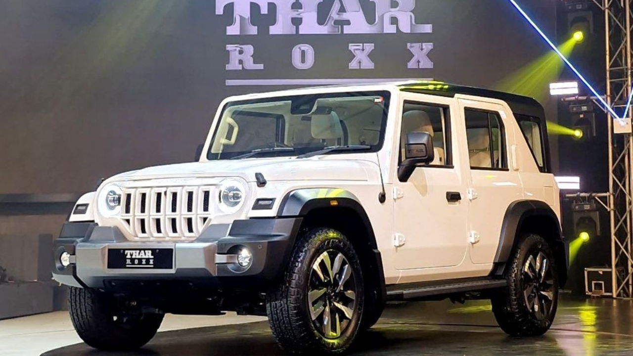 महिंद्रा थार रॉक्स की कीमत (Thar Roxx Price in India)