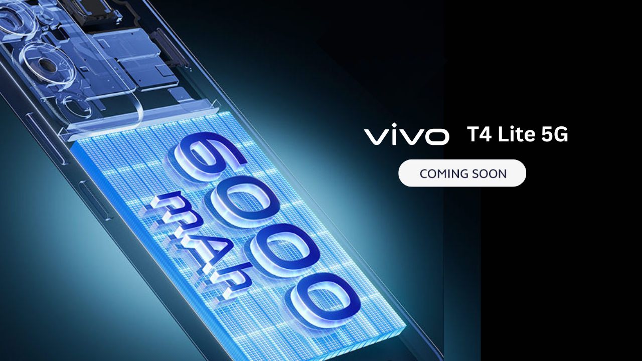 6000mAh बैटरी के साथ Vivo T4 Lite 5G आने वाला है! कीमत जानकर हो जाएंगे हैरान!
